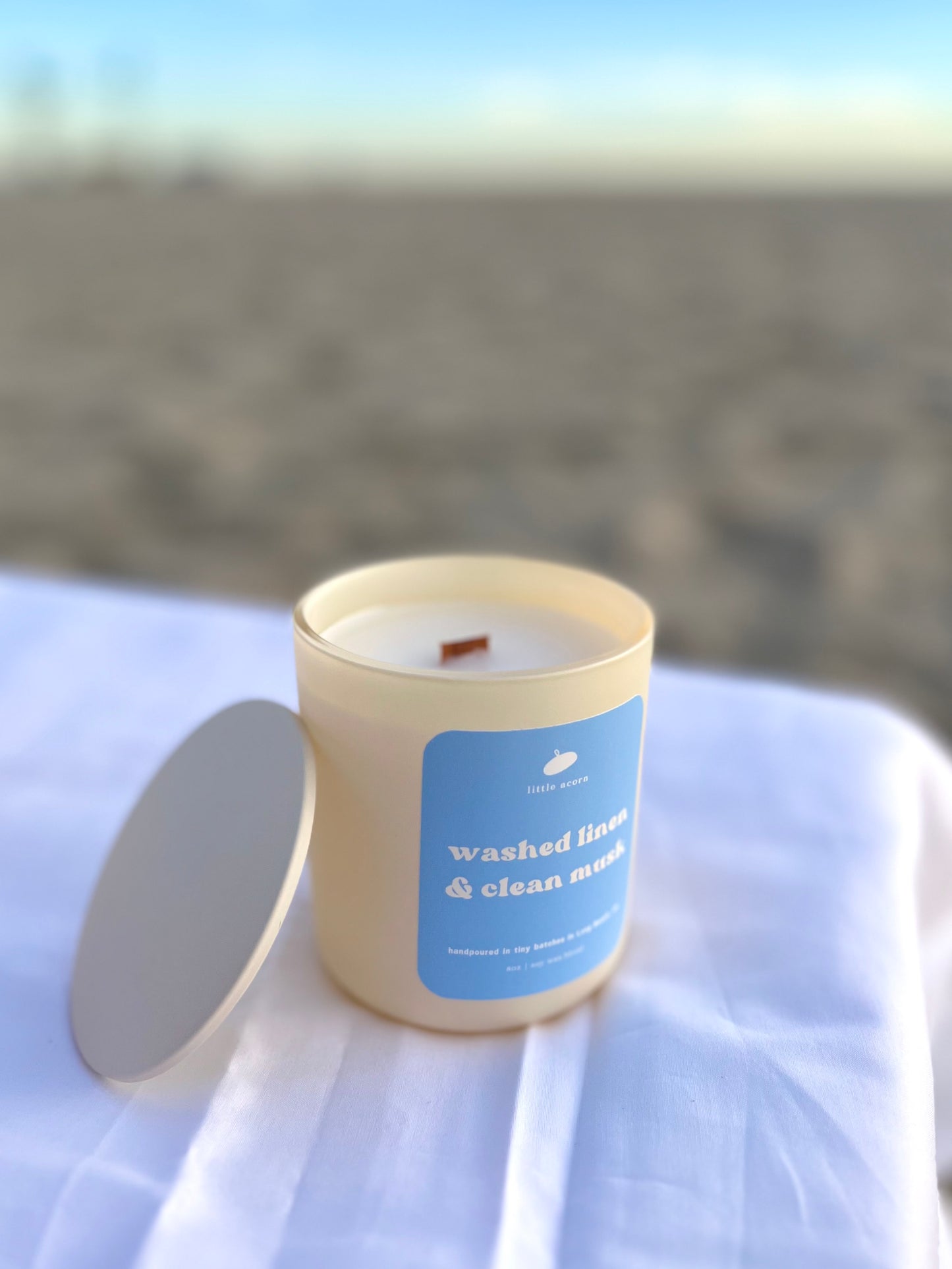 Washed linens & clean musk 🧺