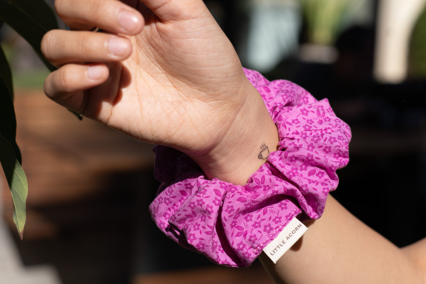 Wild berry scrunchie