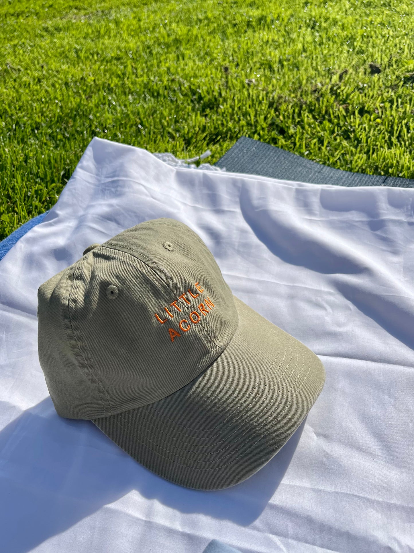 Washed color cap