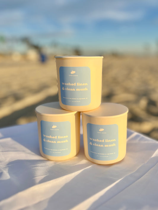Washed linens & clean musk 🧺