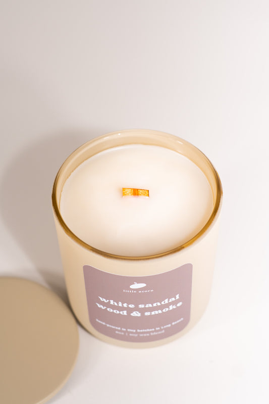 White sandalwood & smoke