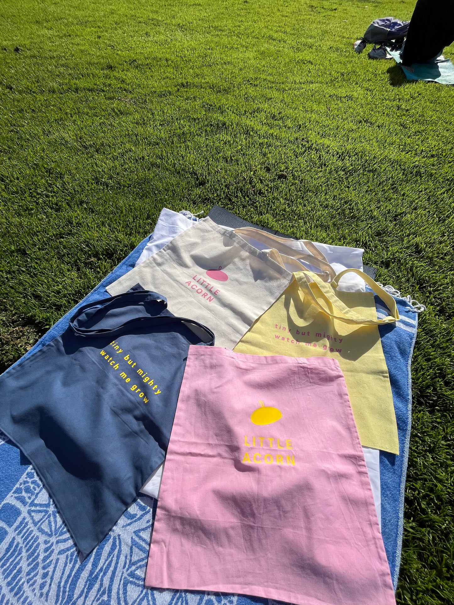 Tiny but mighty tote bag